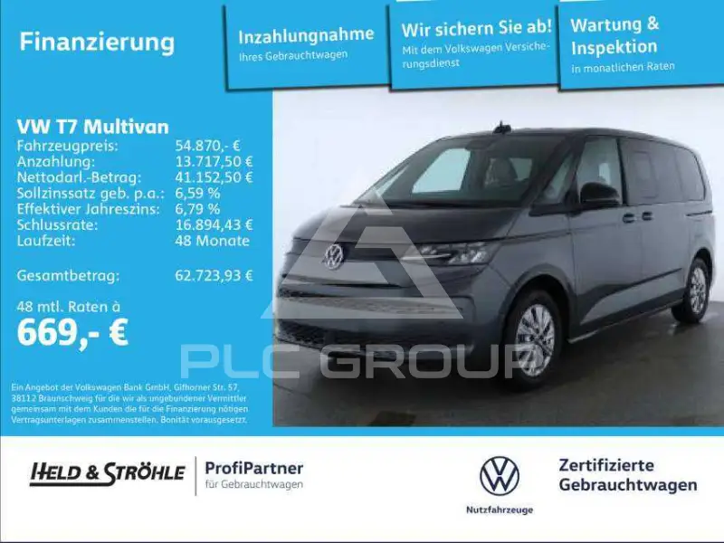 2025 Volkswagen T7 Multivan