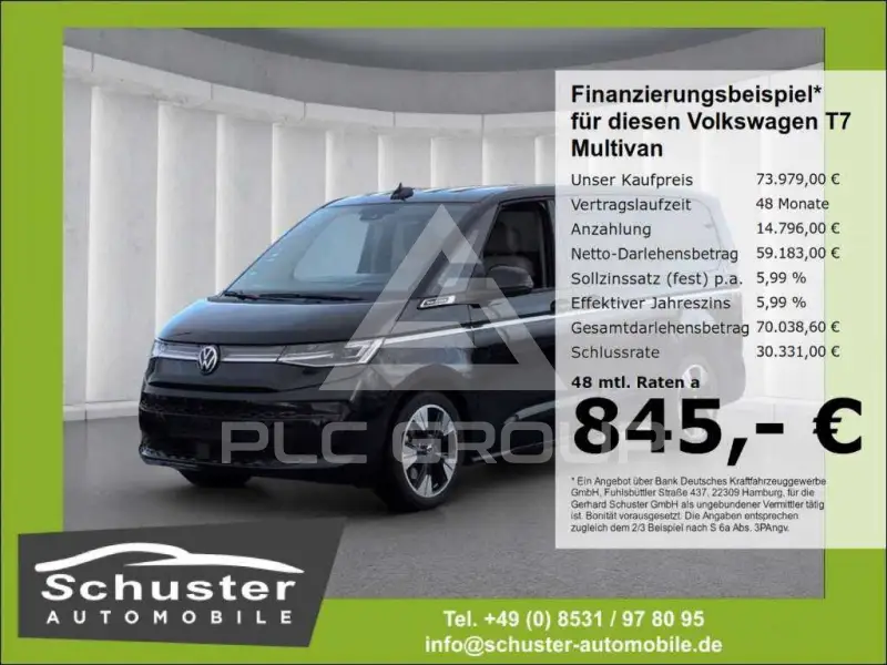 2025 Volkswagen T7 Multivan
