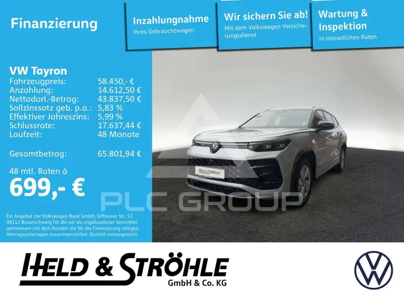 2025 Volkswagen Tayron