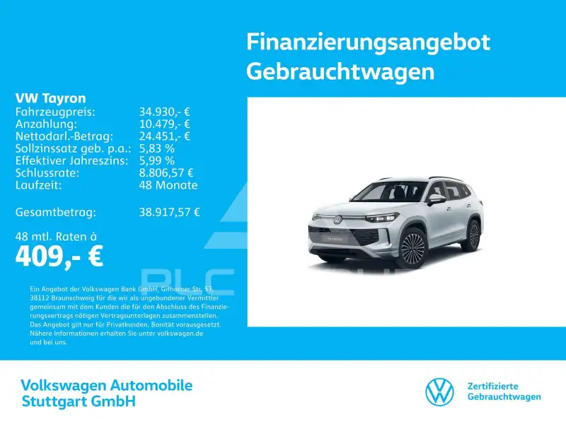 2025 Volkswagen Tayron