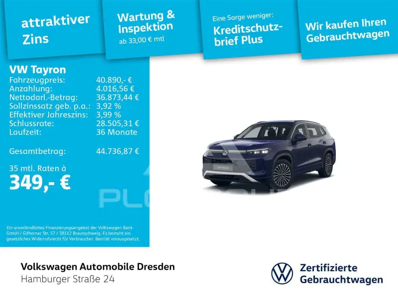 2025 Volkswagen Tayron