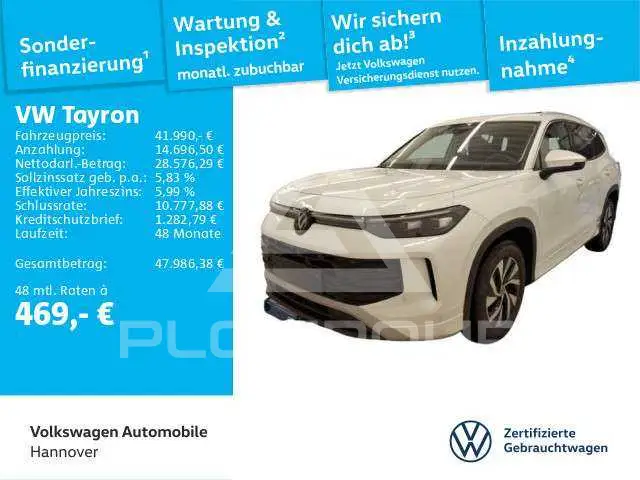 2025 Volkswagen Tayron
