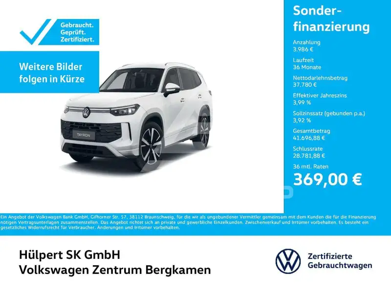 2025 Volkswagen Tayron