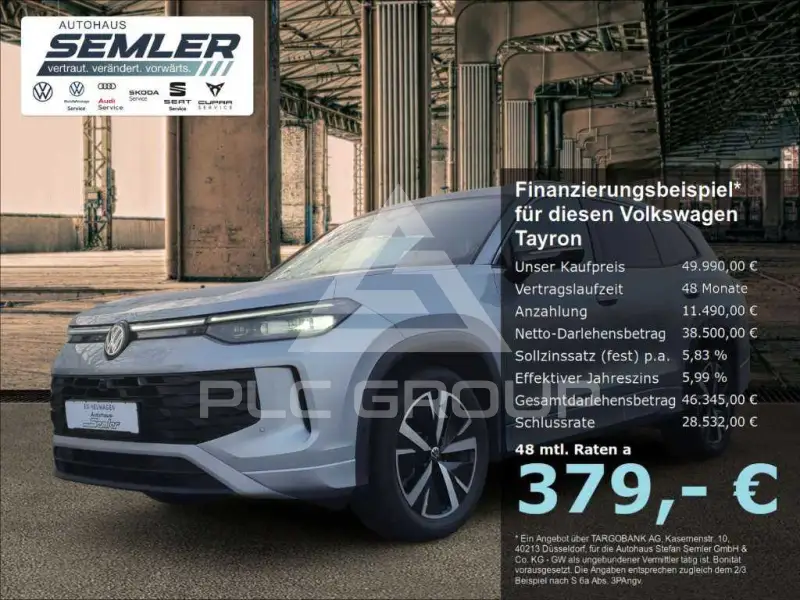 2025 Volkswagen Tayron