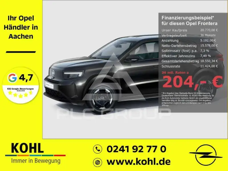 2025 Opel Frontera