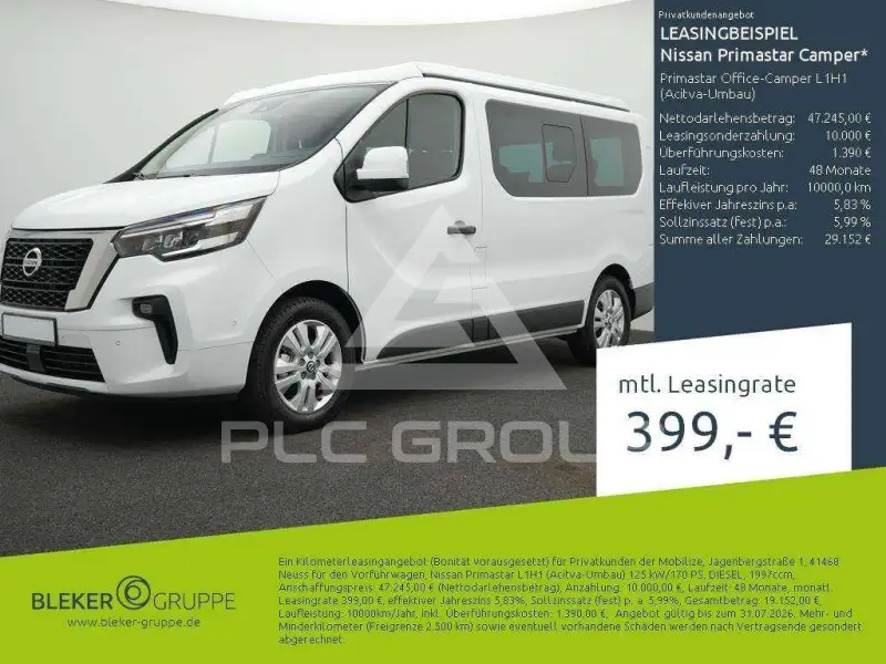 2026 Nissan Primastar