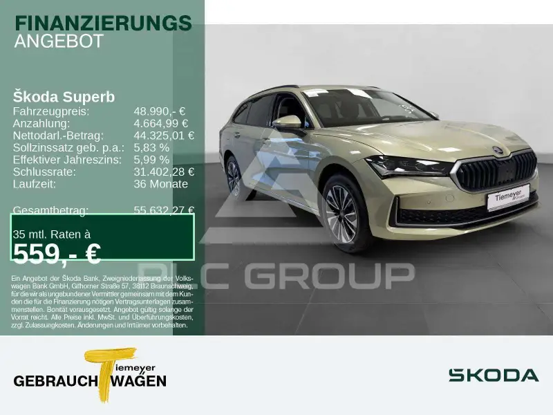 2026 Skoda Superb
