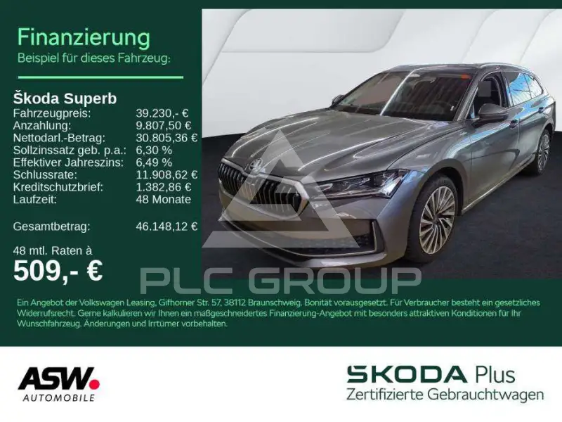 2026 Skoda Superb