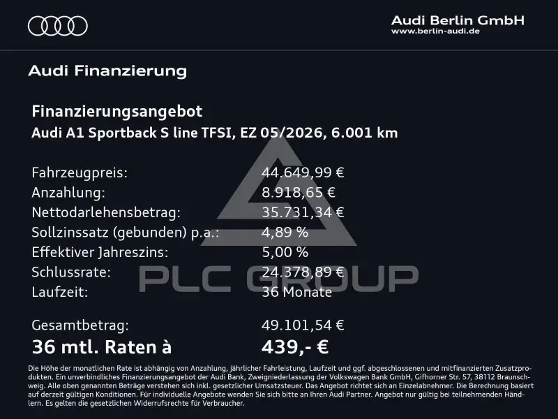 2026 Audi A1