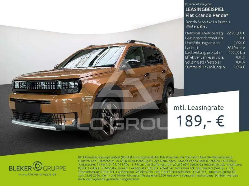 2026 Fiat Panda