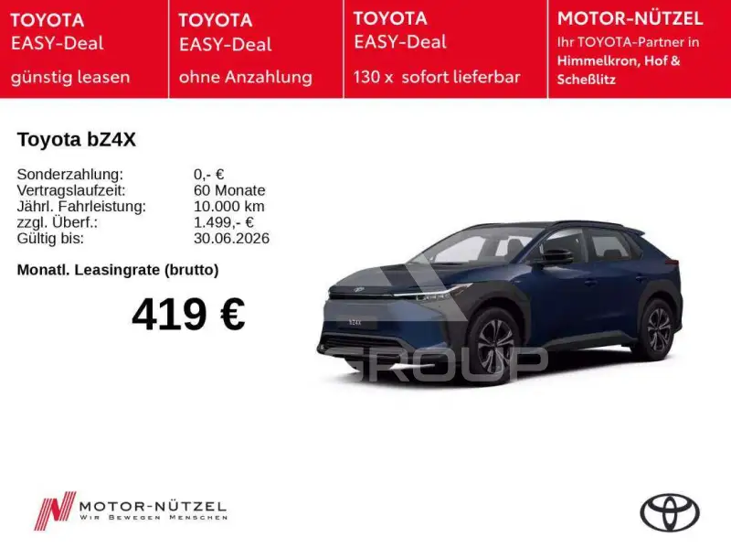 2026 Toyota bZ4X