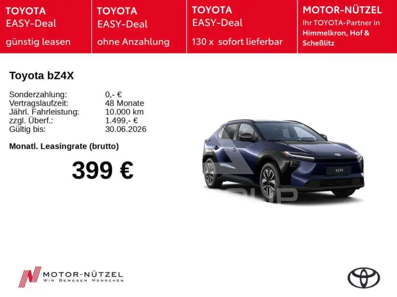 2026 Toyota bZ4X