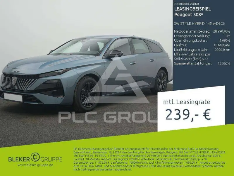 2026 Peugeot 308