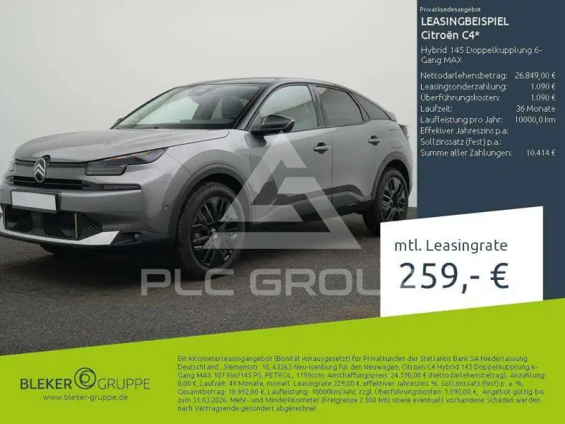 2026 Citroen C4