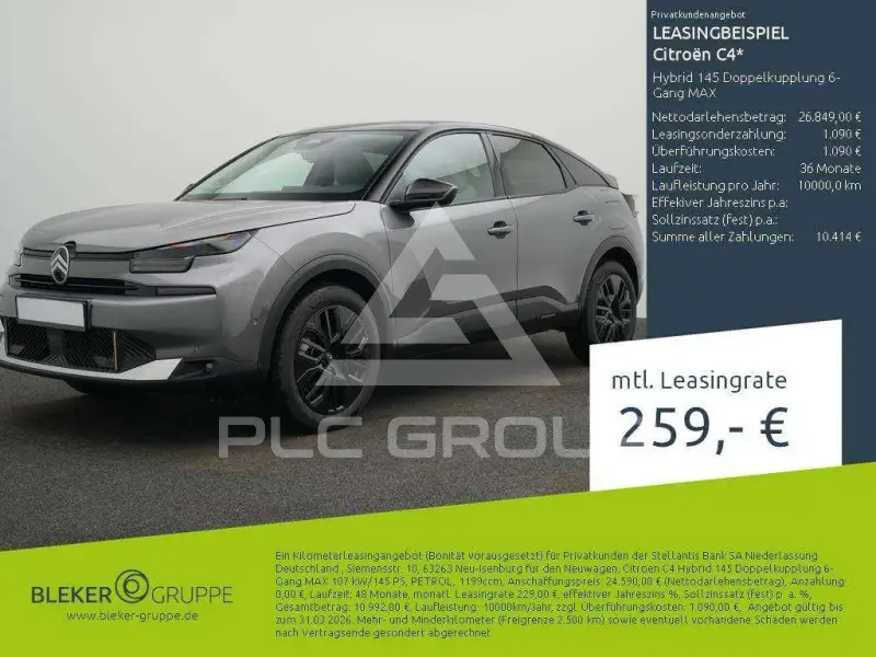2026 Citroen C4