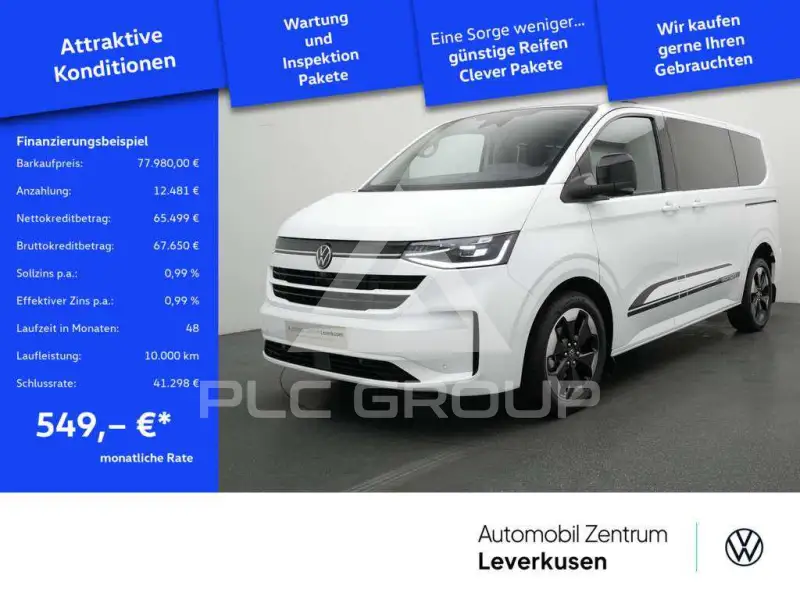 2026 Volkswagen T7 Multivan