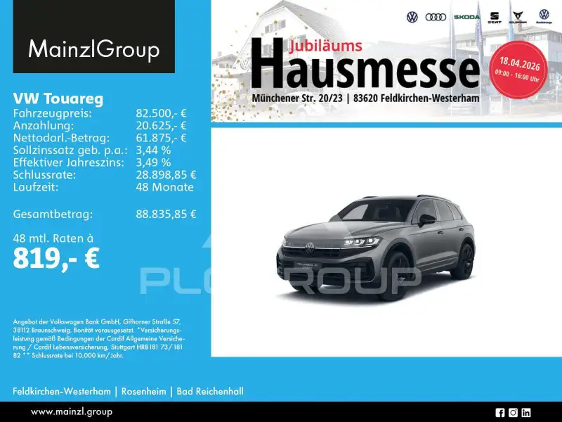 2026 Volkswagen Touareg
