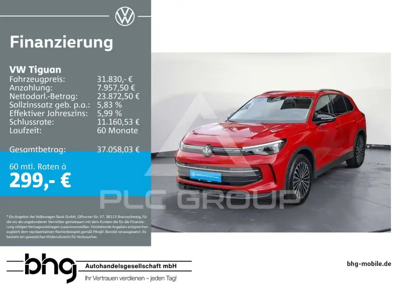 2026 Volkswagen Tiguan