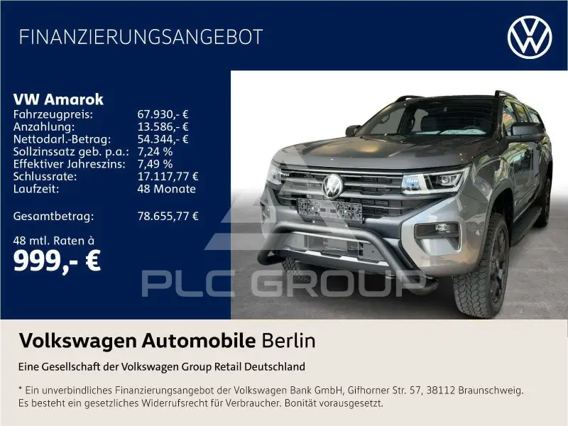 2026 Volkswagen Amarok