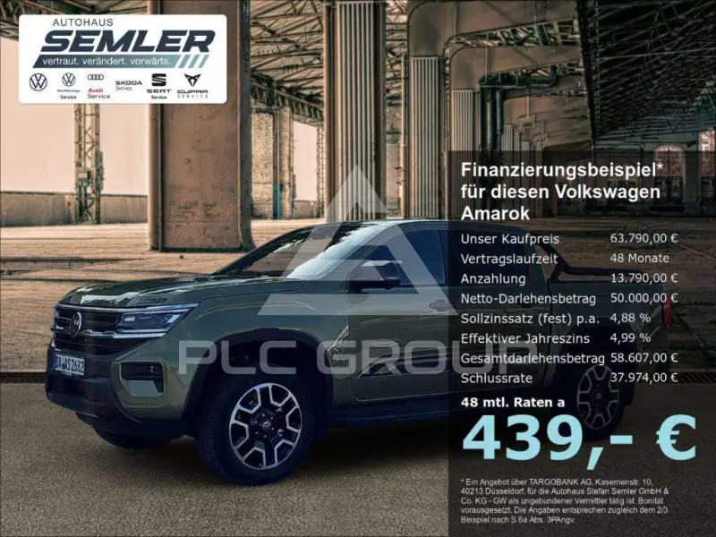 2026 Volkswagen Amarok