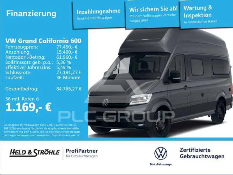 2026 Volkswagen Grand California