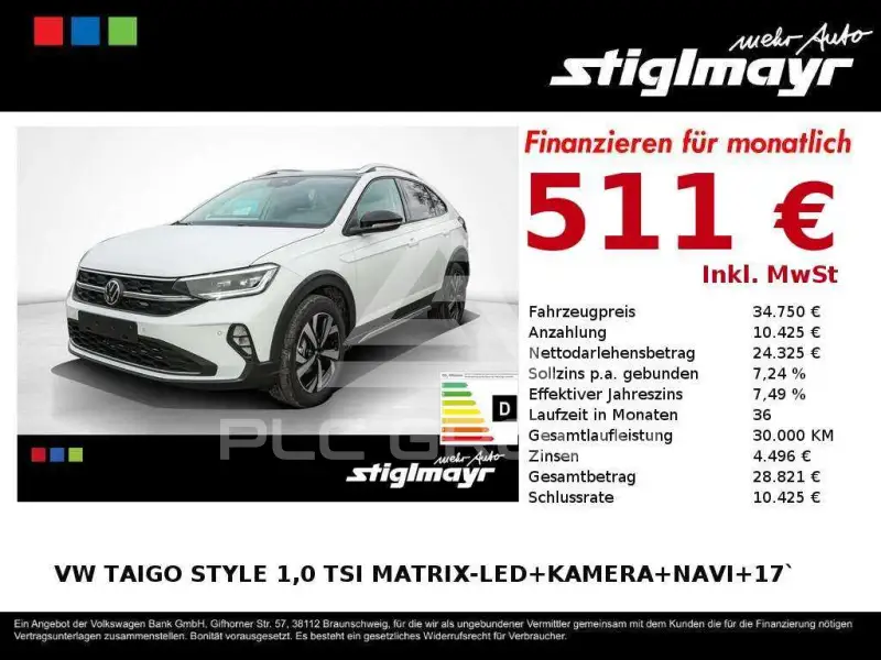 2026 Volkswagen Taigo
