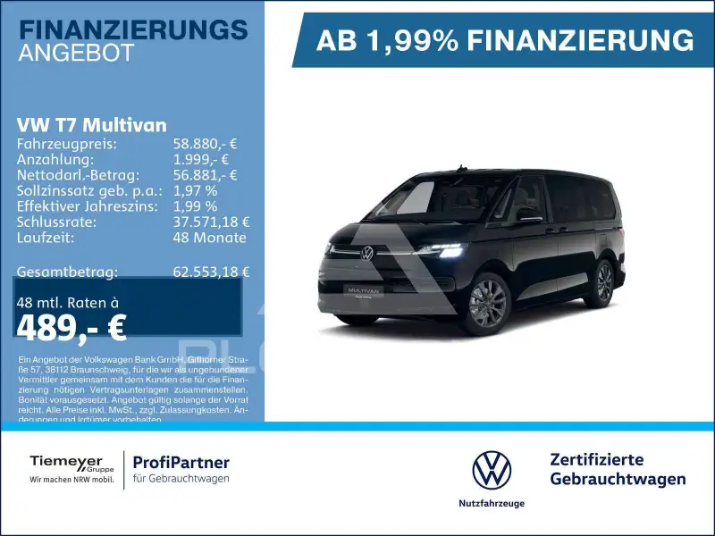 2026 Volkswagen T7 Multivan