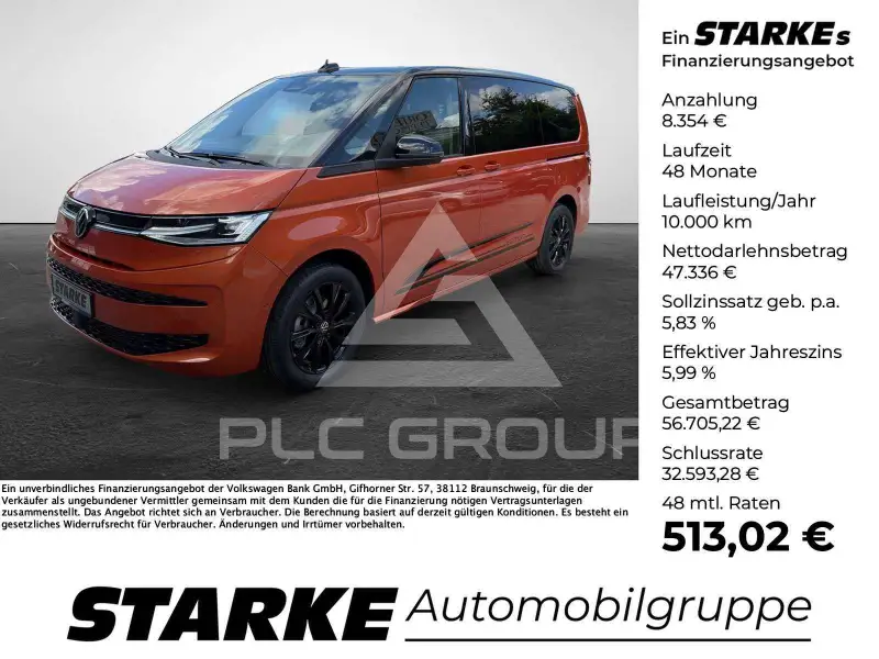 2026 Volkswagen T7 Multivan