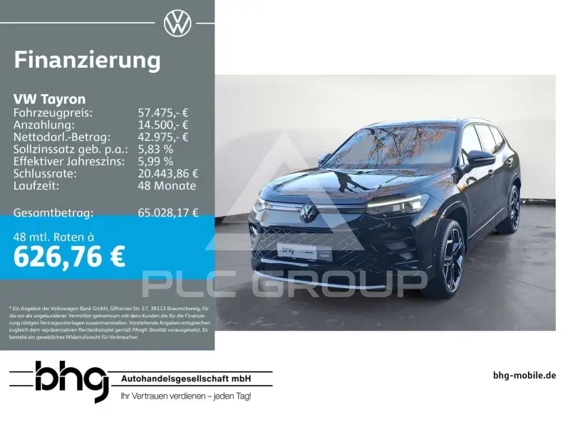 2026 Volkswagen Tayron