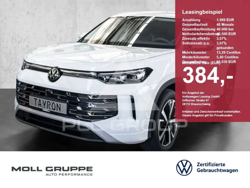 2026 Volkswagen Tayron