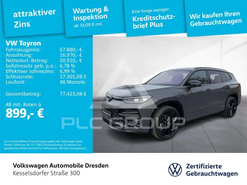 2026 Volkswagen Tayron