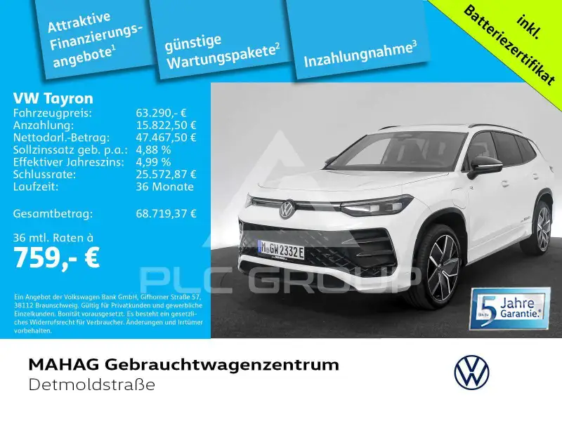 2026 Volkswagen Tayron