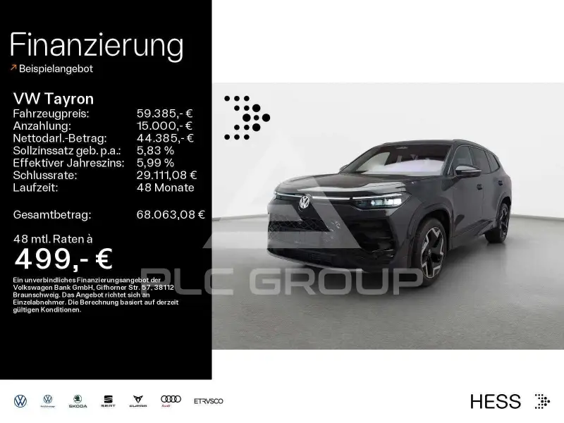 2026 Volkswagen Tayron