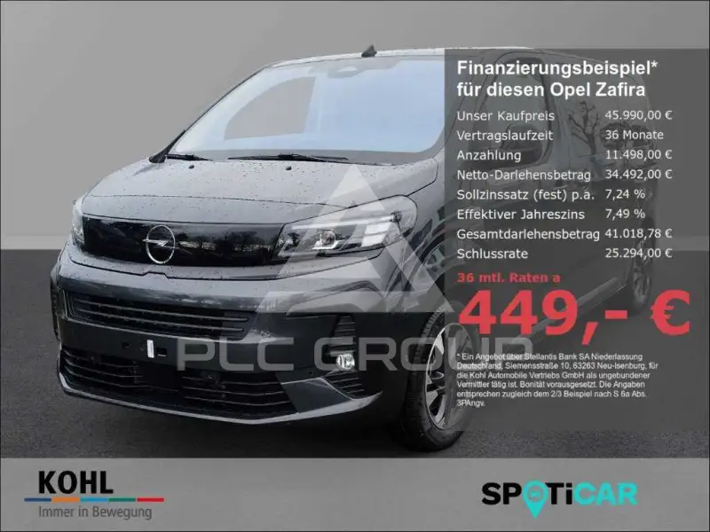 2026 Opel ZAFIRA