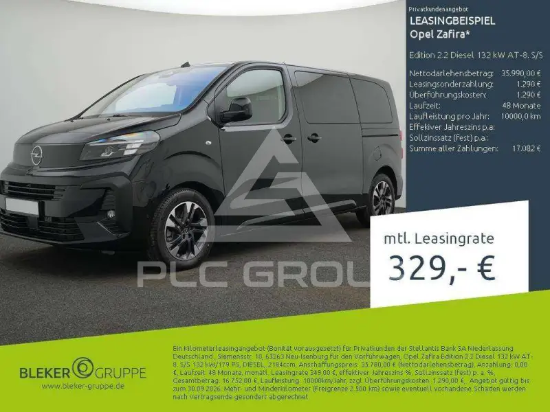 2026 Opel ZAFIRA