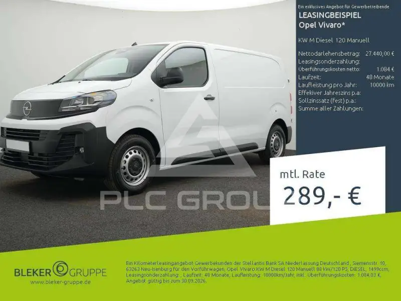 2026 Opel Vivaro