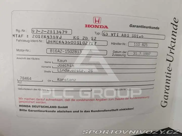 1997 Honda CIVIC