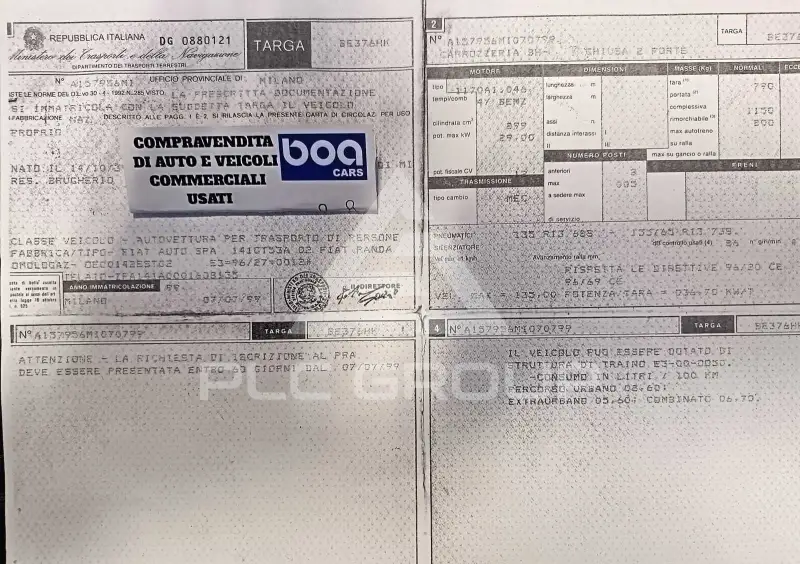 1999 Fiat Panda
