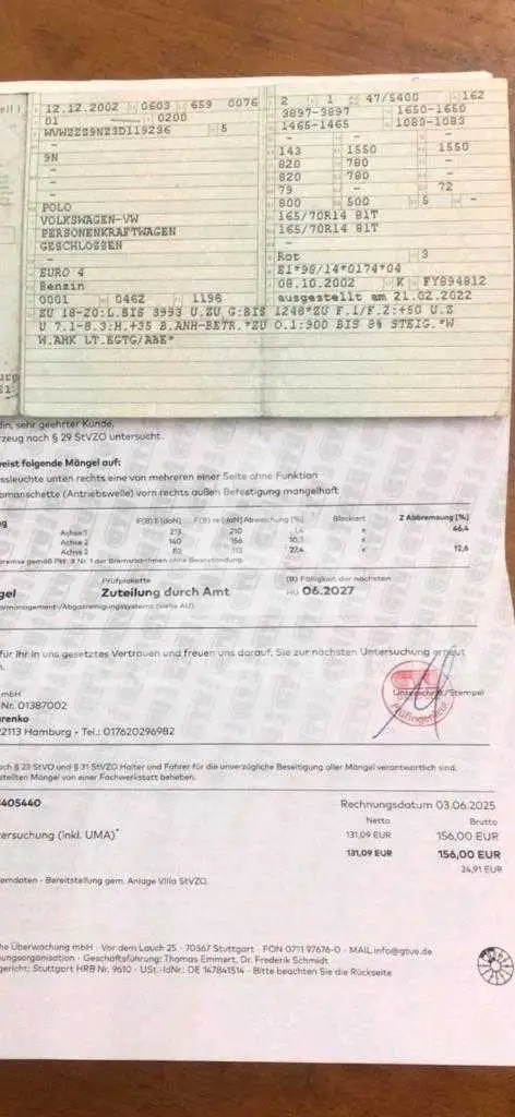 2002 Volkswagen Polo