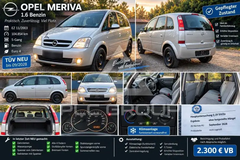 2003 Opel MERIVA