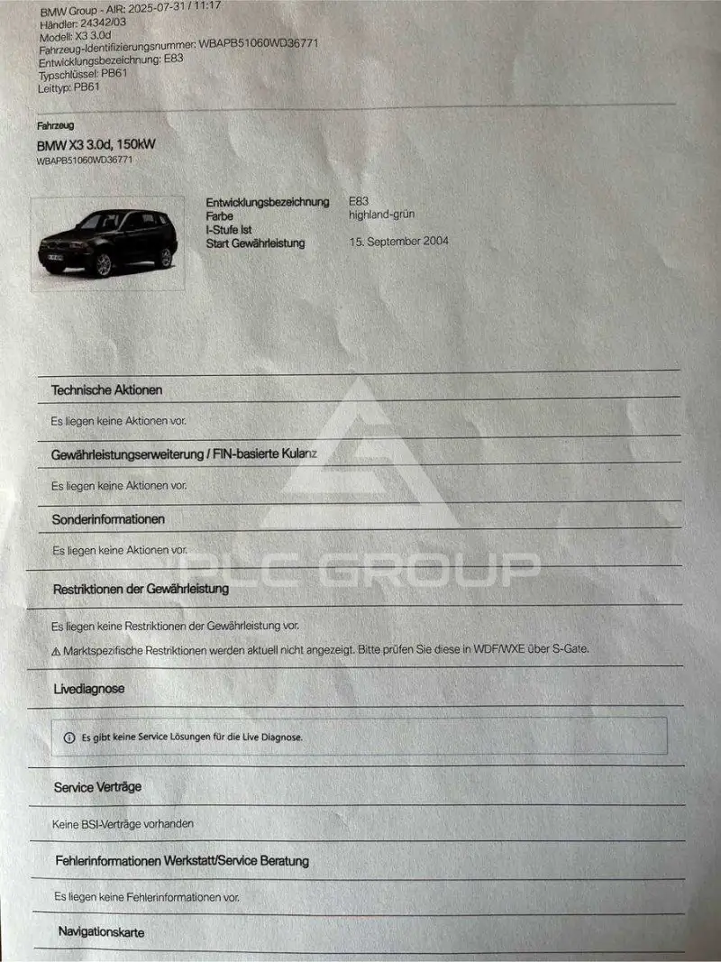 2004 BMW X3