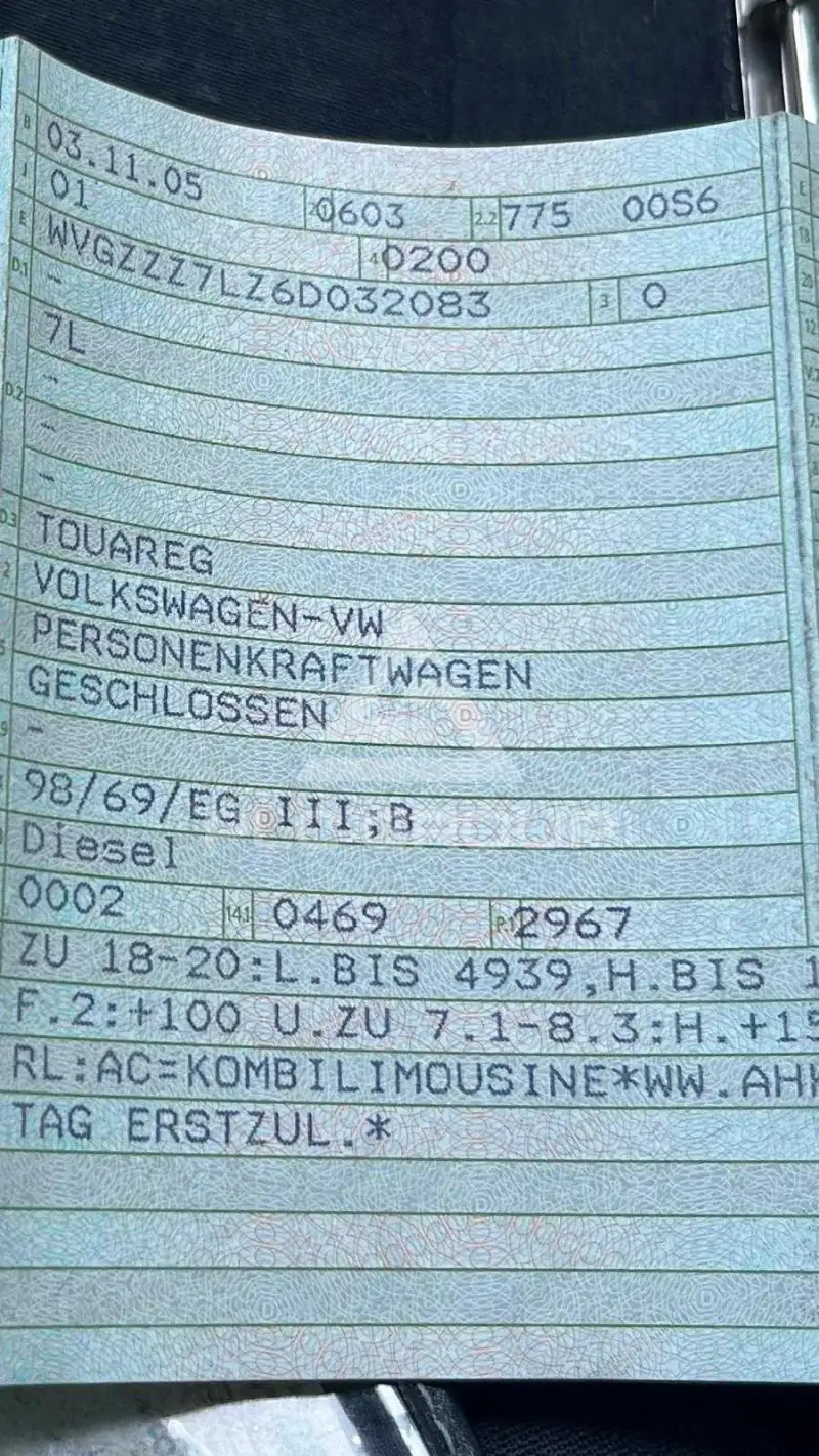 2005 Volkswagen Touareg