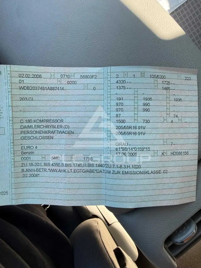 2006 Mercedes Benz C-Class