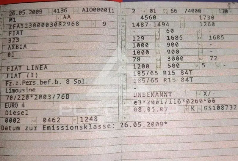 2009 Fiat Linea