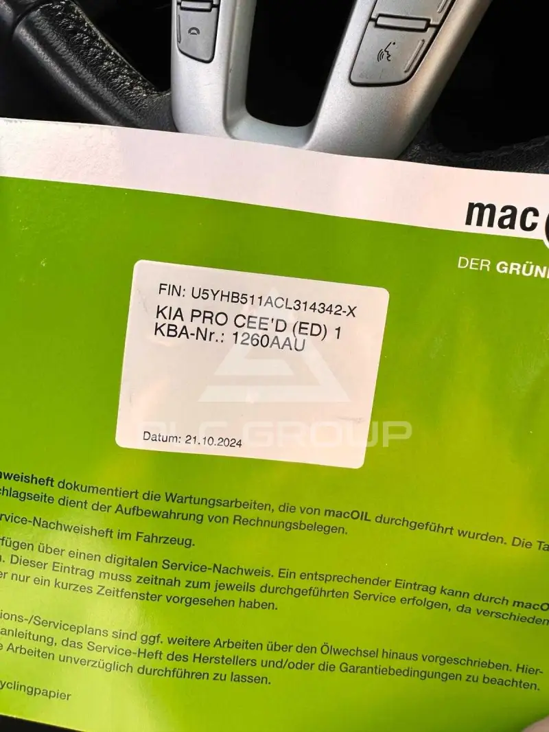 2012 KIA Ceed