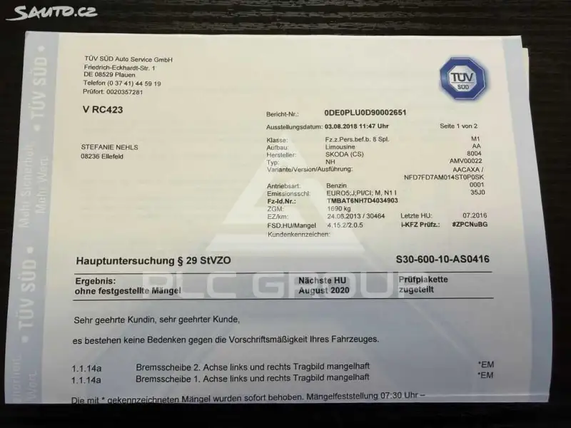 2013 Skoda Rapid