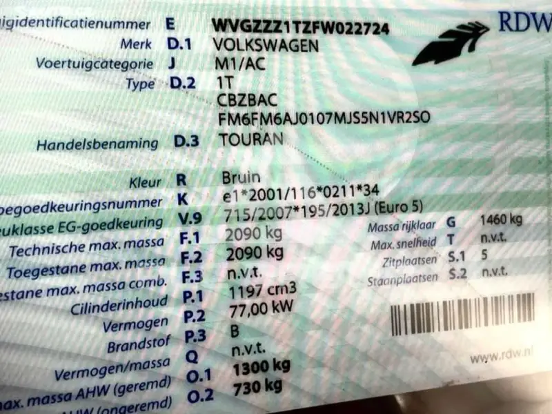 2014 Volkswagen Touran