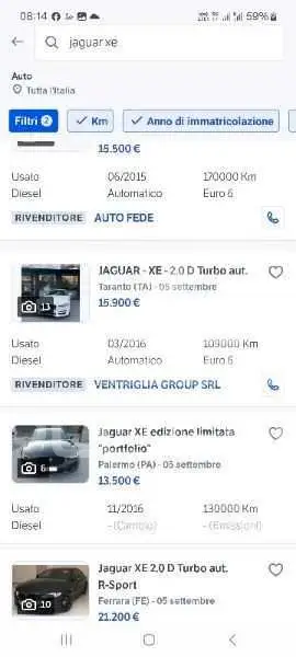 2016 Jaguar XE