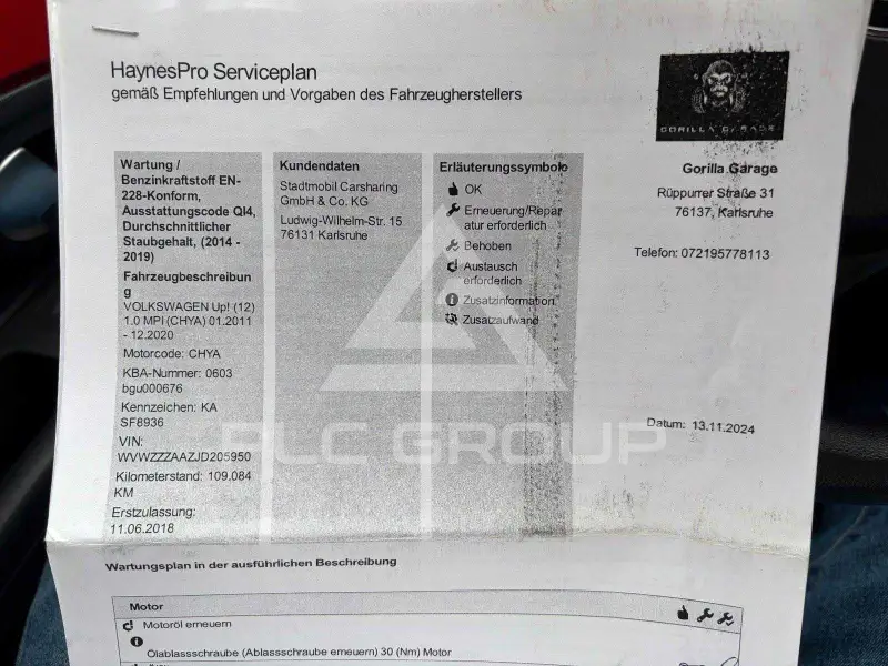 2018 Volkswagen Up