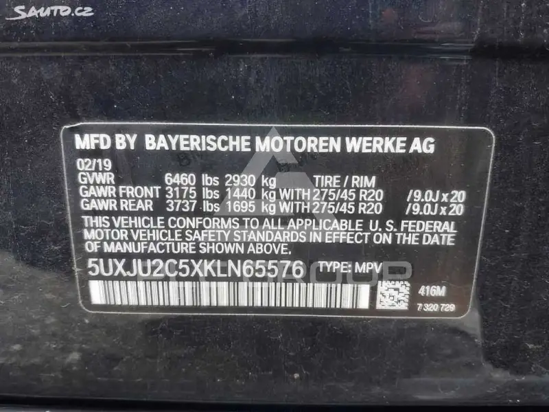 2019 BMW X5